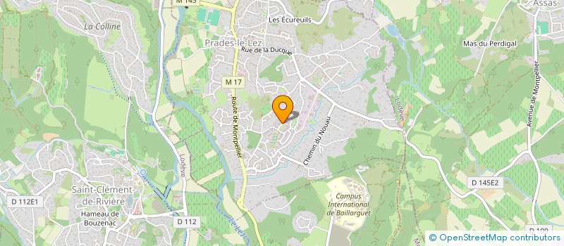 localisation de l'entreprise MONSIEUR ALAIN ALEMAN à PRADES-LE-LEZ