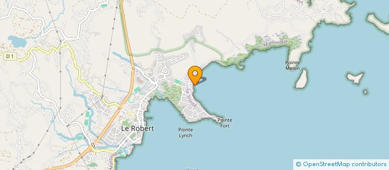 localisation de l'entreprise MONSIEUR ALAIN ALGER à LE ROBERT