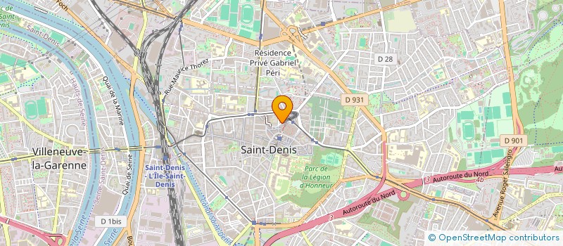 localisation de l'entreprise MONSIEUR ALAIN ALIDOR à SAINT-DENIS