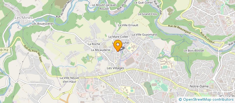 localisation de l'entreprise MONSIEUR ALAIN ALLICHON à SAINT-BRIEUC