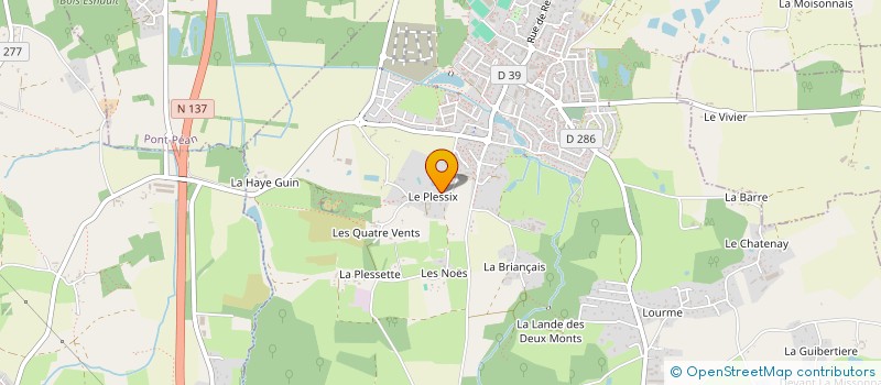 localisation de l'entreprise MONSIEUR ALAIN AMET à SAINT-ERBLON