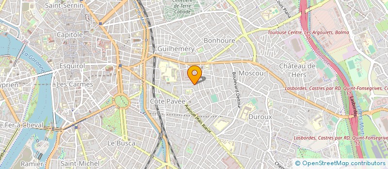 localisation de l'entreprise MONSIEUR ALAIN AMIAND à TOULOUSE