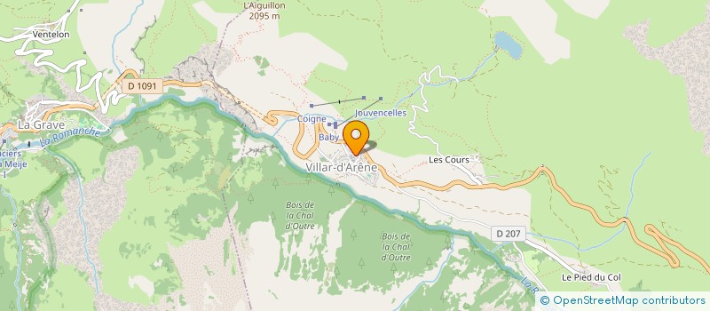 localisation de l'entreprise MONSIEUR ALAIN AMIEUX  VILLAR-D ARENE