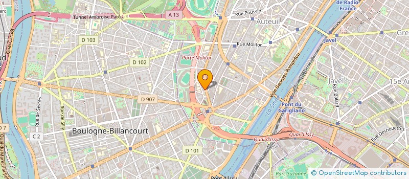 localisation de l'entreprise MONSIEUR ALAIN AMMAR  PARIS