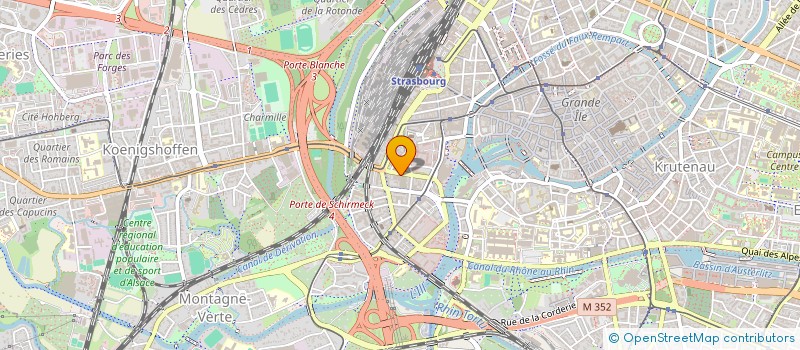 localisation de l'entreprise MONSIEUR ALAIN AMOUROUX  STRASBOURG