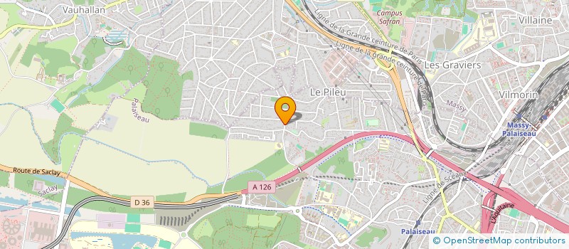 localisation de l'entreprise MONSIEUR ALAIN AMROUZE à PALAISEAU