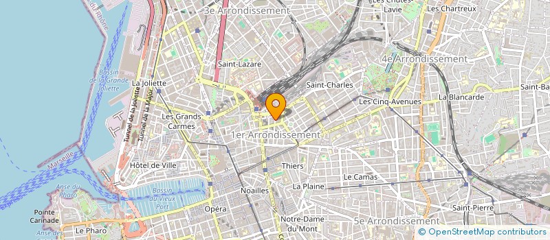 localisation de l'entreprise MONSIEUR ALAIN ANCESCHI  MARSEILLE