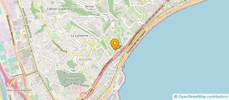 localisation de l'entreprise MONSIEUR ALAIN ANDALIAN à NICE