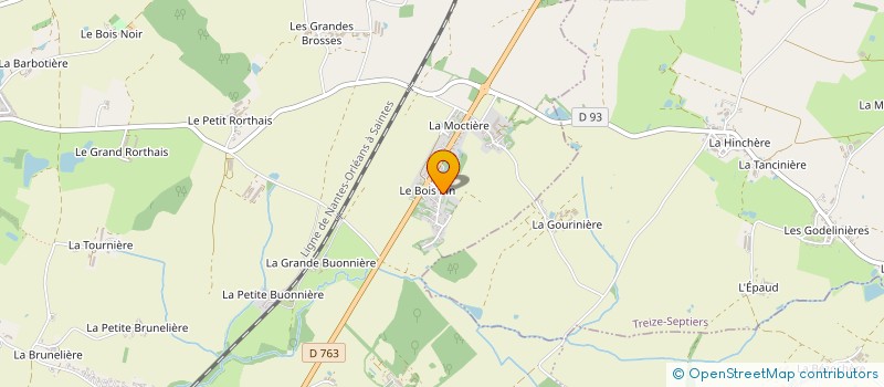 localisation de l'entreprise MONSIEUR ALAIN ANDRE à MONTAIGU-VENDEE