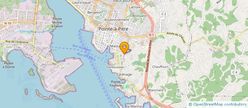 localisation de l'entreprise MONSIEUR ALAIN ANDREA à POINTE-A-PITRE