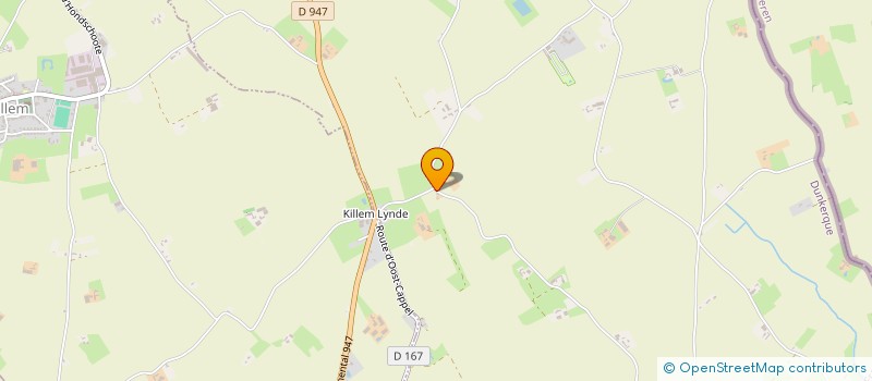 localisation de l'entreprise MONSIEUR ALAIN ANGE MARECHAL  HONDSCHOOTE