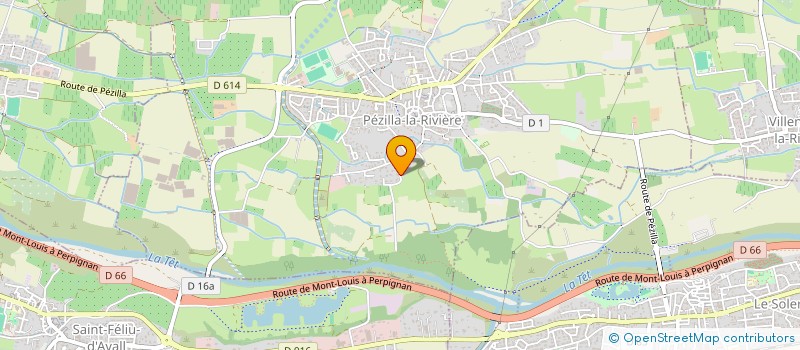 localisation de l'entreprise MONSIEUR ALAIN ANGLI  PEZILLA-LA-RIVIERE