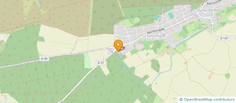 localisation de l'entreprise MONSIEUR ALAIN ANTONY  SCHIRRHEIN