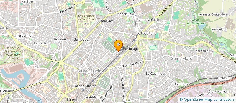 localisation de l'entreprise MONSIEUR ALAIN APPERE à BREST