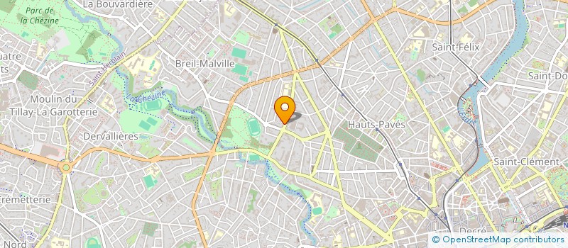 localisation de l'entreprise MONSIEUR ALAIN ARCHAMBAUD  NANTES