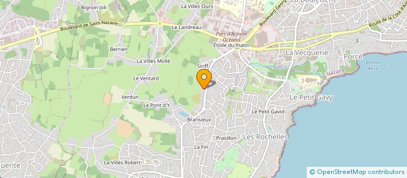 localisation de l'entreprise MONSIEUR ALAIN ARGENTIER  SAINT-NAZAIRE