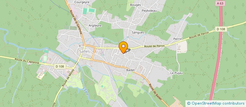 localisation de l'entreprise MONSIEUR ALAIN ARIAS à SALLES