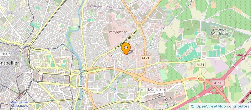 localisation de l'entreprise MONSIEUR ALAIN ARNAL  MONTPELLIER