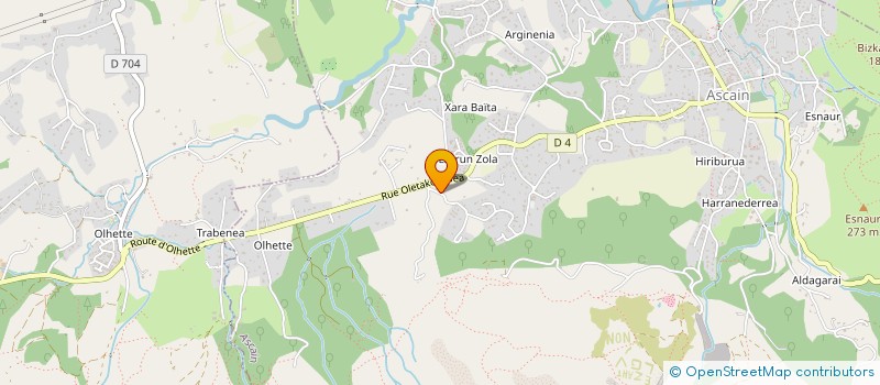 localisation de l'entreprise MONSIEUR ALAIN ARRIETA  SARE