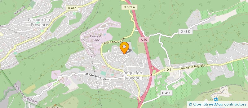 localisation de l'entreprise MONSIEUR ALAIN ARTERO  ROQUEFORT-LA-BEDOULE