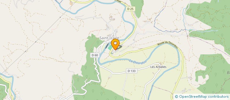 localisation de l'entreprise MONSIEUR ALAIN ARTIGAS  SAINT-IZAIRE