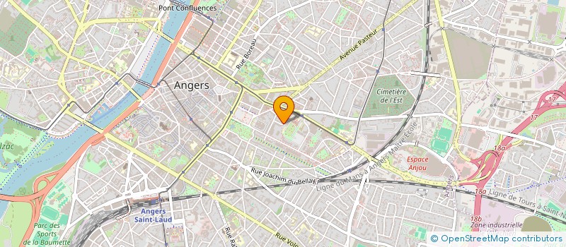 localisation de l'entreprise MONSIEUR ALAIN ARTUS à ANGERS