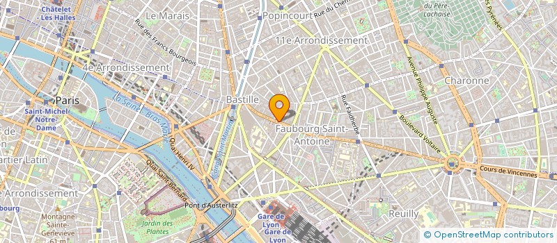 localisation de l'entreprise MONSIEUR ALAIN ARVOIS  PARIS 11