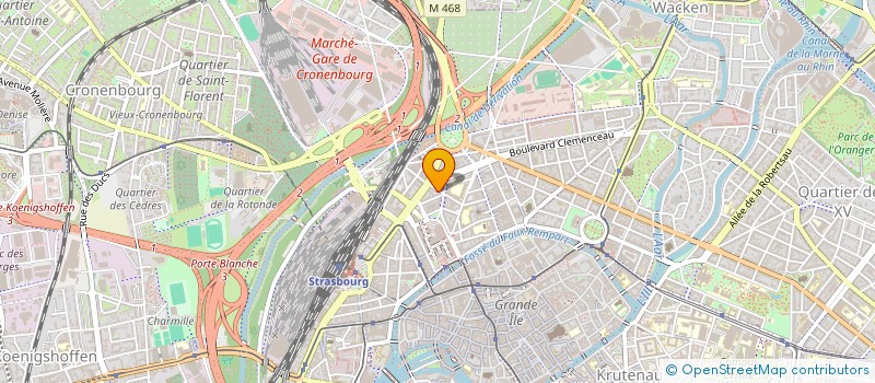 localisation de l'entreprise MONSIEUR ALAIN ASSARAF à STRASBOURG