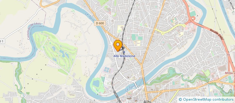 localisation de l'entreprise MONSIEUR ALAIN ASTIE à ALBI