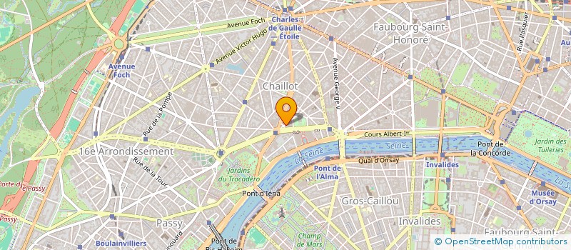 localisation de l'entreprise MONSIEUR ALAIN ASTIER à PARIS