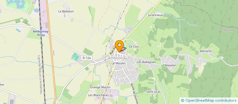 localisation de l'entreprise MONSIEUR ALAIN ASTIER à AMBRONAY