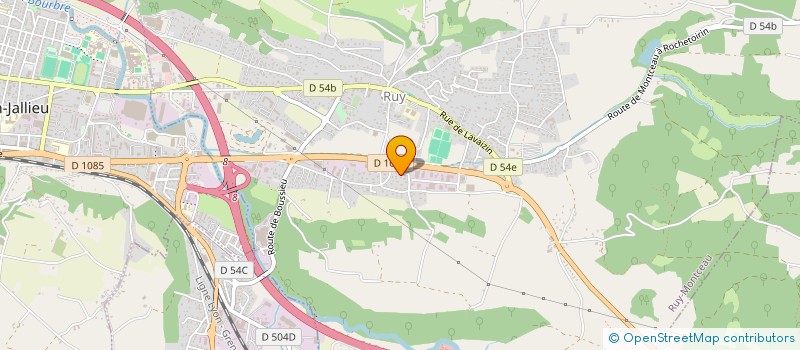 localisation de l'entreprise MONSIEUR ALAIN ASTIER  RUY-MONTCEAU