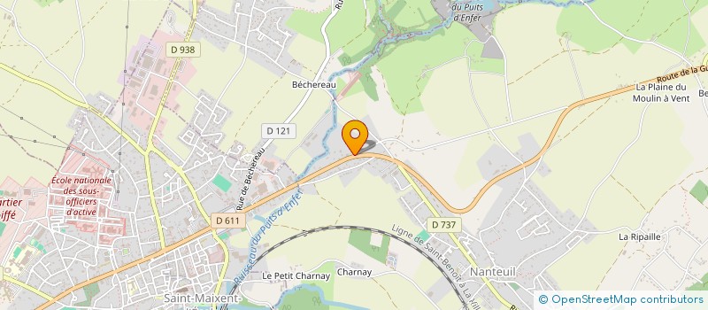 localisation de l'entreprise MONSIEUR ALAIN ATAK  NANTEUIL