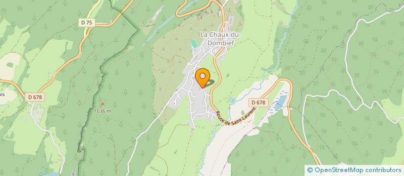 localisation de l'entreprise MONSIEUR ALAIN ATIL  LES PLANCHES-EN-MONTAGNE