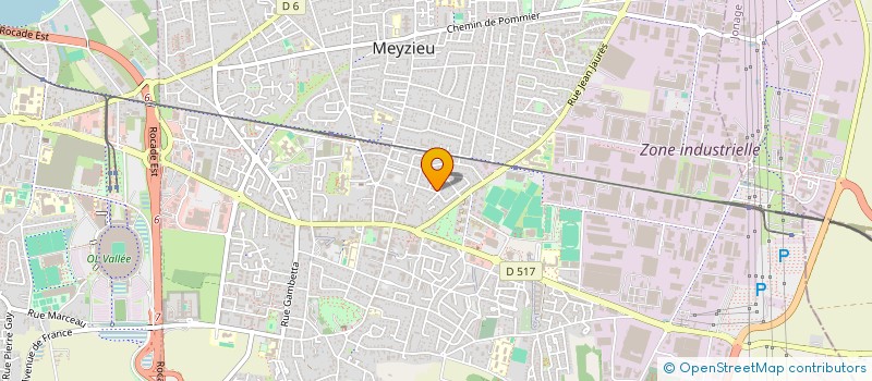 localisation de l'entreprise MONSIEUR ALAIN ATTENCIA  MEYZIEU