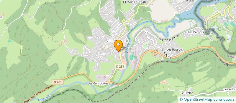 localisation de l'entreprise MONSIEUR ALAIN AU APPAVOU  VILLERS-LE-LAC