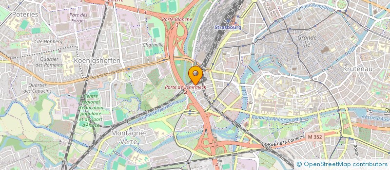 localisation de l'entreprise MONSIEUR ALAIN AUBIN à STRASBOURG