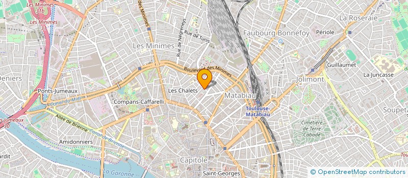 localisation de l'entreprise MONSIEUR ALAIN AUDOUY à TOULOUSE