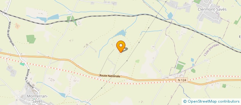 localisation de l'entreprise MONSIEUR ALAIN AUGIER  MONFERRAN-SAVES