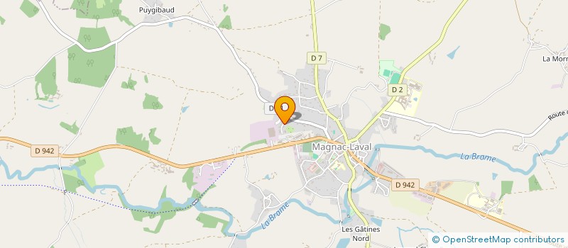 localisation de l'entreprise MONSIEUR ALAIN AUGRIS à MAGNAC-LAVAL