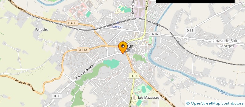 localisation de l'entreprise MONSIEUR ALAIN AURIOL à LAVAUR