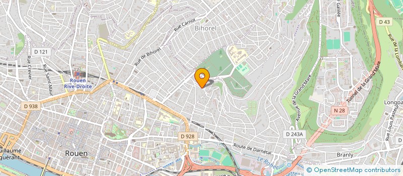 localisation de l'entreprise MONSIEUR ALAIN AVERTY à ROUEN