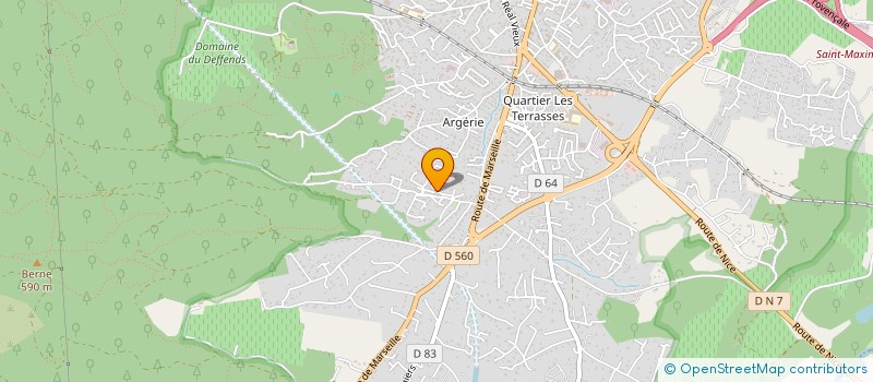 localisation de l'entreprise MONSIEUR ALAIN AZZARA à SAINT-MAXIMIN-LA-SAINTE-BAUME