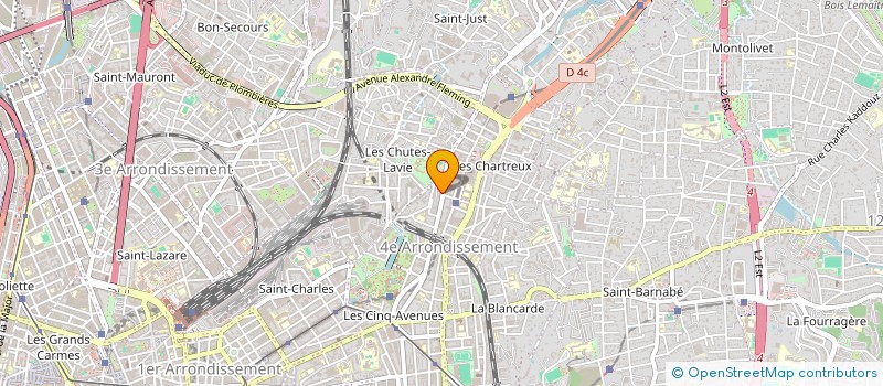 localisation de l'entreprise MONSIEUR ALAIN AZZOPARDI à MARSEILLE