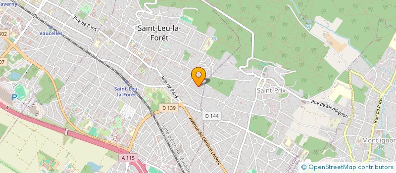 localisation de l'entreprise MONSIEUR ALAIN BABIZE à ST LEU LA FORET