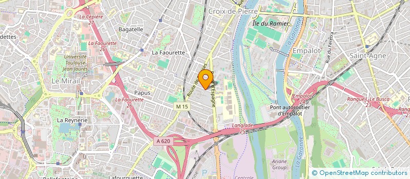 localisation de l'entreprise MONSIEUR ALAIN BACCI à TOULOUSE