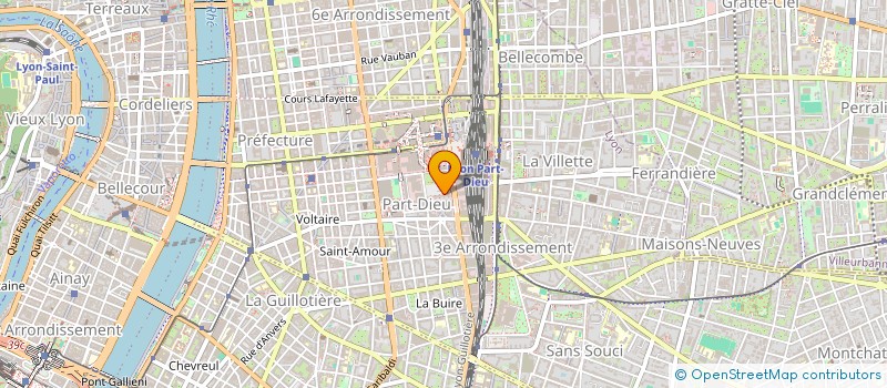localisation de l'entreprise MONSIEUR ALAIN BADEZ à LYON