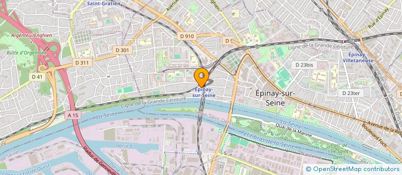 localisation de l'entreprise MONSIEUR ALAIN BAGHDADI  EPINAY-SUR-SEINE