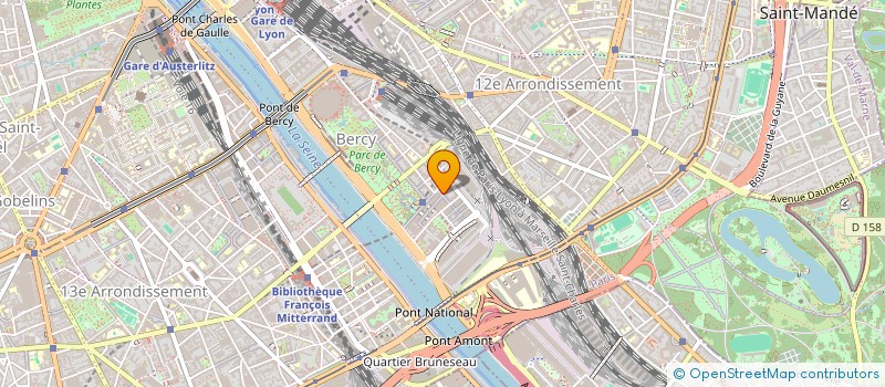 localisation de l'entreprise MONSIEUR ALAIN BAILLON  PARIS