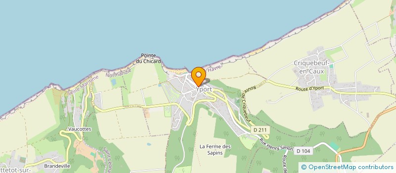 localisation de l'entreprise MONSIEUR ALAIN BAILLY à YPORT